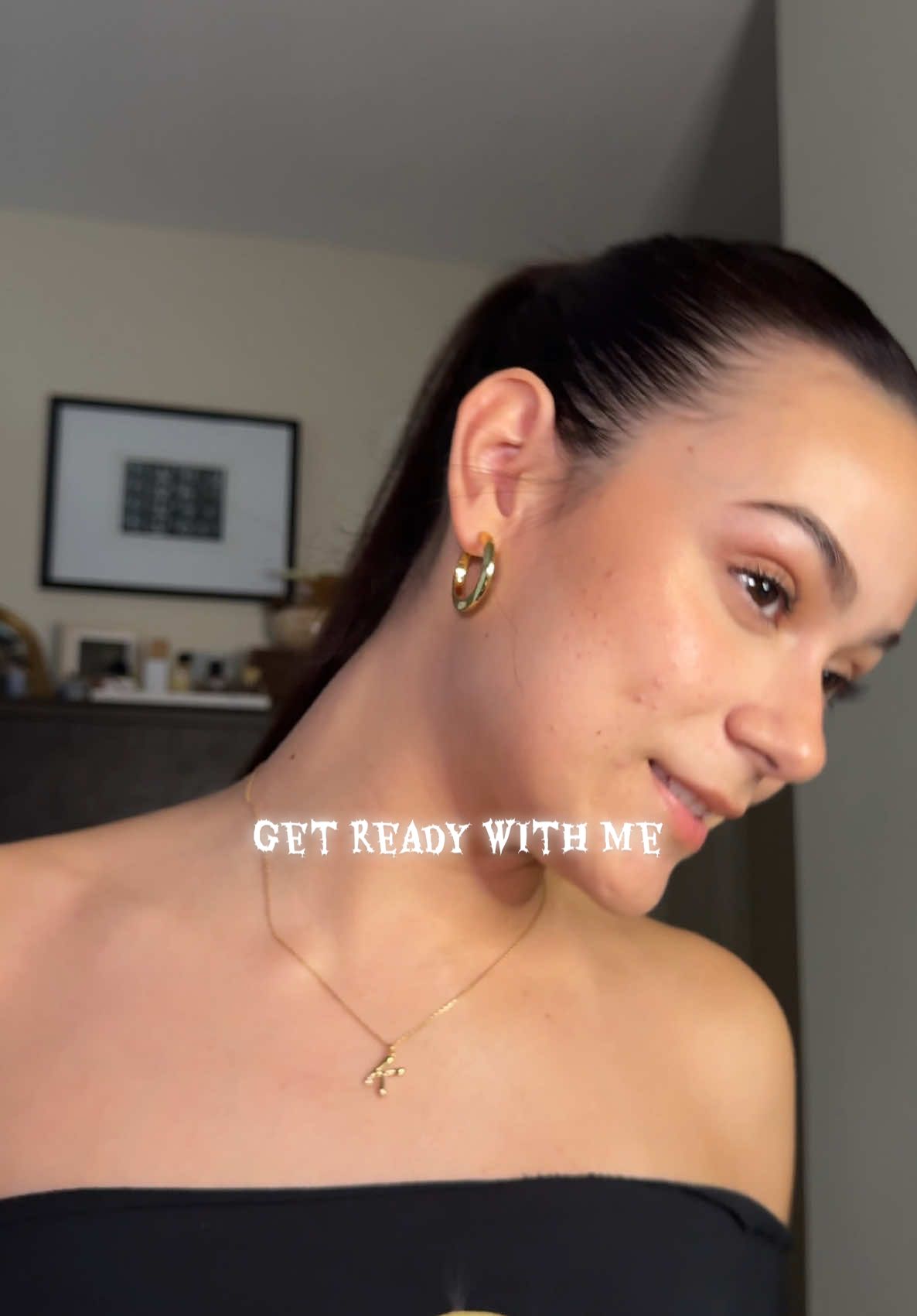 Get ready with me for my baby cousin’s birthday 🎀 #grwm #nomakeupmakeup #chitchat #fyp 