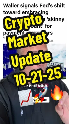 Crypto Market Update 10-21-25📈🚀🔥#cryptomarketupdate #crypto #bitcoin #wealth #gold 