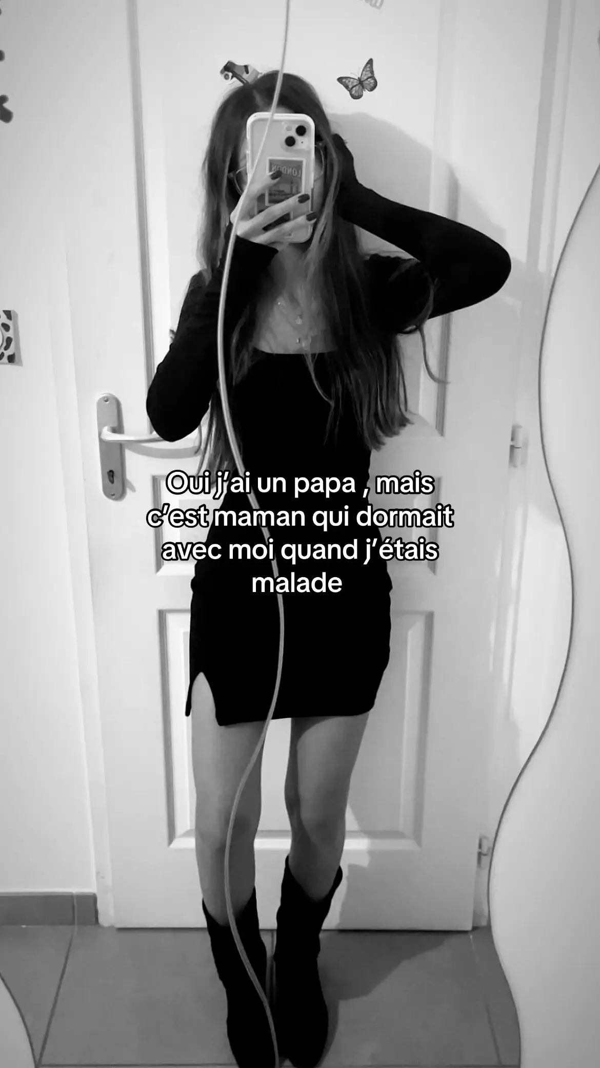 Oui j’ai un papa , mais ça veut pas dire qu’il est là pour moi. #fyp #daddyissues 