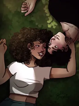 my ocs space and galaxy :3  #ocs #fyp #art 