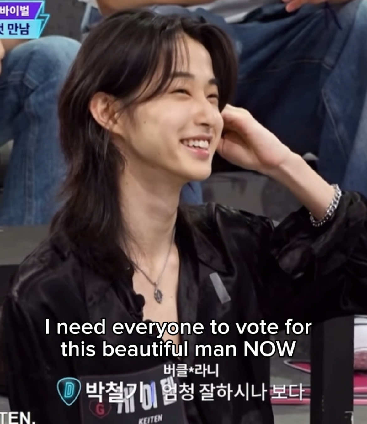 PLEASE vote for keiten on mnetplus as the front guitarist 🙏  #케이텐 #스틸하트클럽 #keiten #STEALHEARTCLUB 