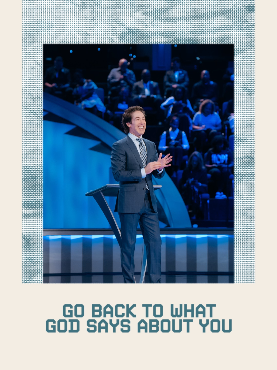 The Scriptures says, “You are transformed by the renewing of your mind.” Go back to who God says you are. You are not how someone treated you, or what they said. That’s not your identity.