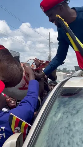 Kakumiro thnx for the love ❤️ #peoplepowerourpower #nationalunityplatform #protestvote2026 #ugandaempya #hebobiwine 