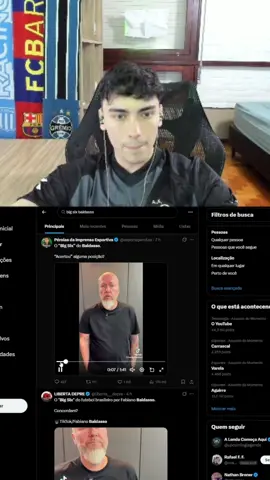 CHORUME REAGE A BALDASSO FALANDO SOBRE O BIG SIX DO FUTEBOL BRASILEIRO! #chorume #baldasso #inter #gremio #react 