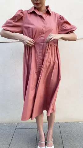 tutorial on how to wear beatrice dress 🩷 #OOTD #outfitideas #fashiontiktok #mididress #fyp 