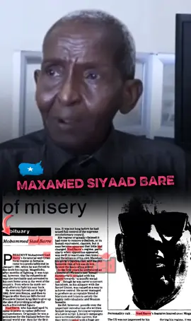 maxamed siyaad bare#somalia🇸🇴 #🥶🥶🥶  the lion of Africa 🌍 🫡