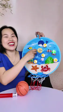 Mua 1 mà chơi được 2 trò chơi luôn. Con chơi vận động rất vui. #dochoitreem #nembongdinh #nembongdinhchobe #trending 