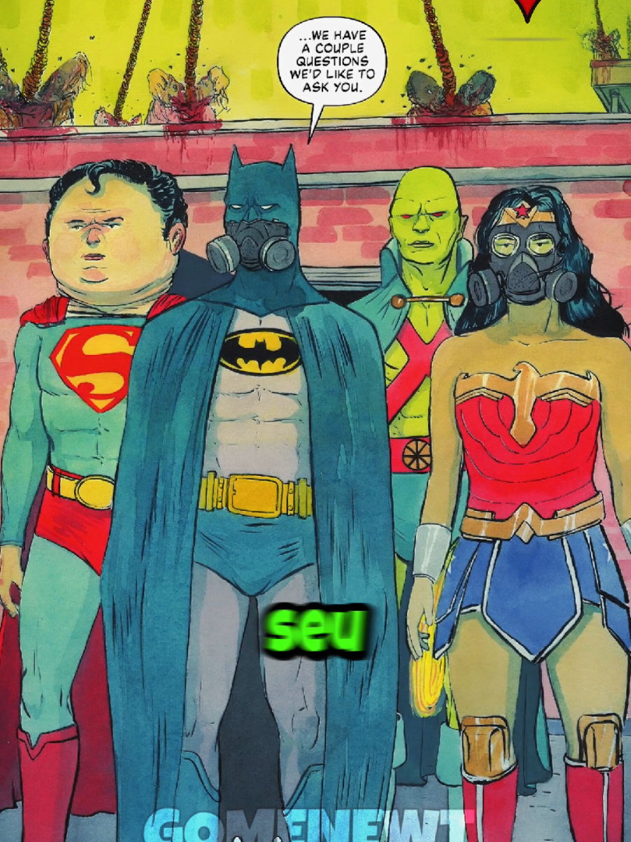 Ele Causou o Fim do Mundo por Não Lavar o Seu Traje!🔥😱 #batman #hq #dc #dccomics #comics