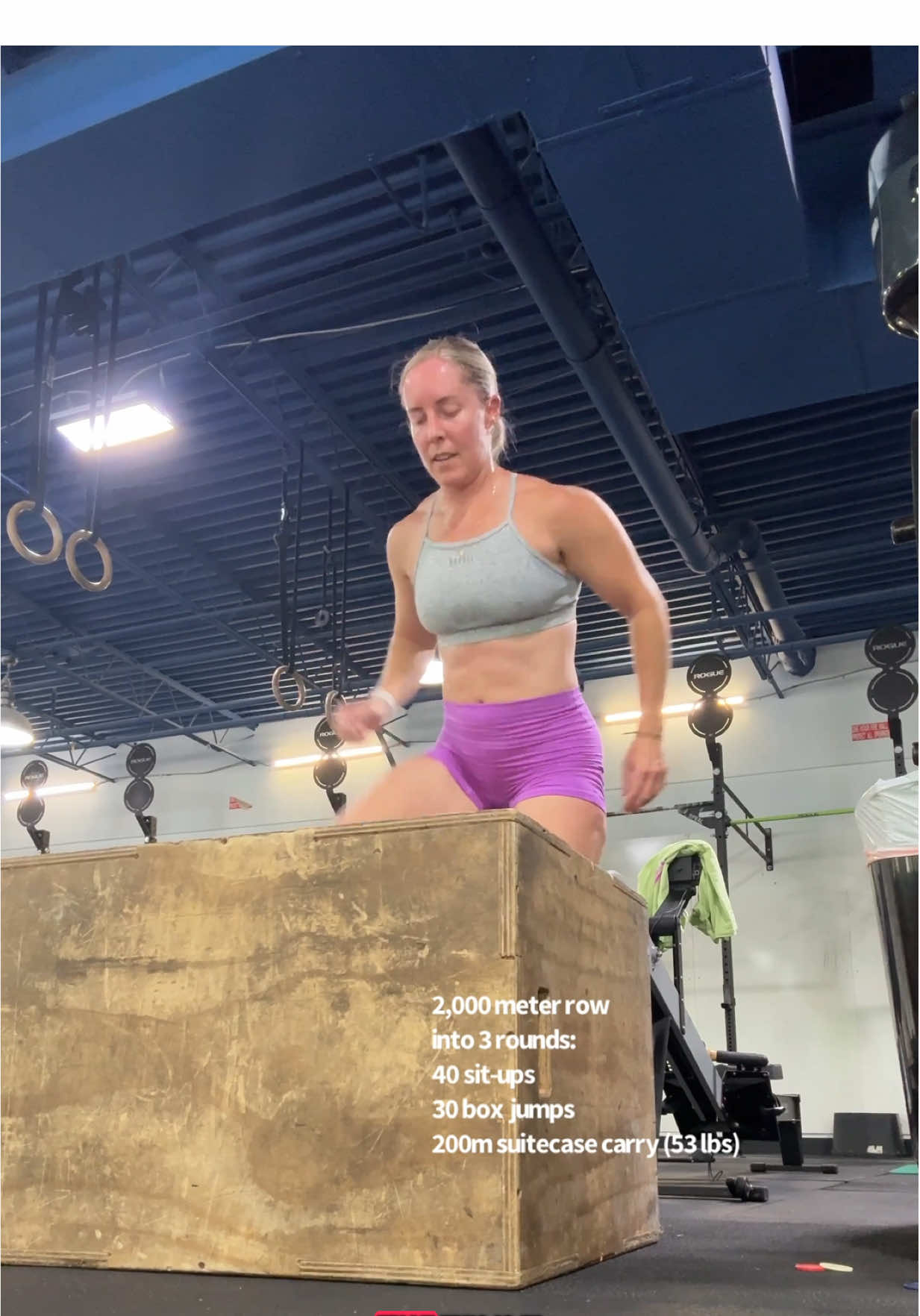 Getting back into CrossFit classes after taking 10 months off 🥵