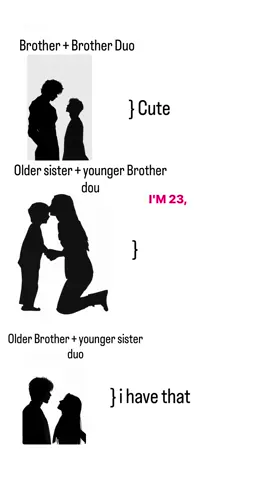 #oldersister #youngerbrother 