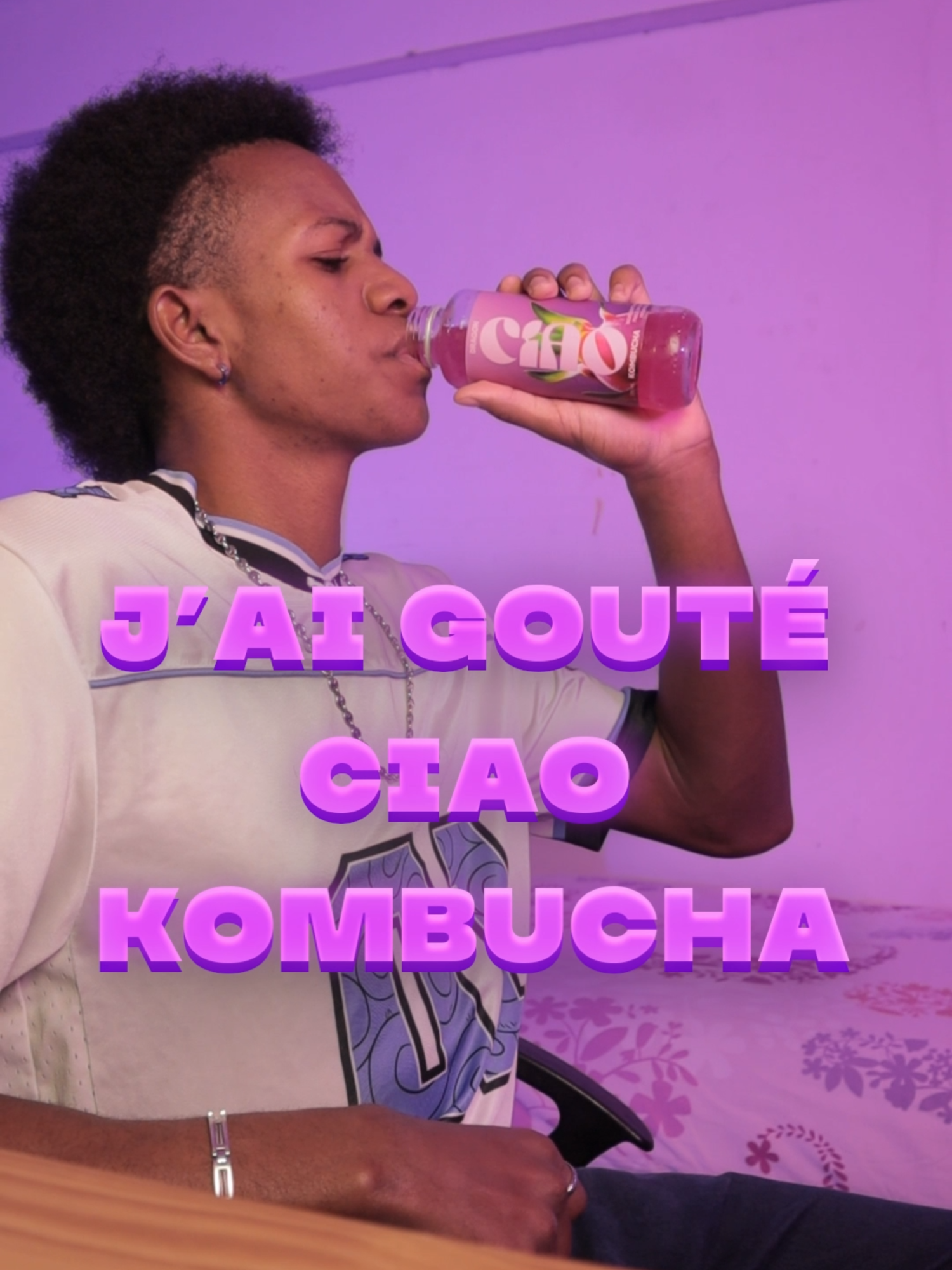 J'ai Enfin gouté du Ciao Kombucha #kombucha #Squeezie