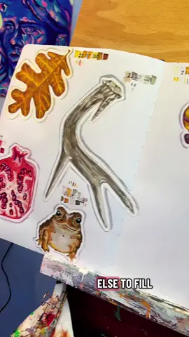 I know it’s begging for a mushroom but I don’t wanna do a mushroom. #sketchbook  #drawing #art 