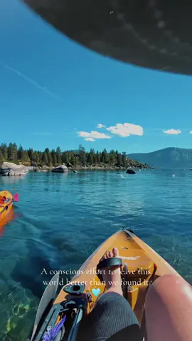 Best week kayaking around Lake Tahoe to do our part to clean up the lake and raise awareness for an amazing fundraiser 🩵  https://checkout.square.site/merchant/MLGADG0M3QJWS/checkout/NEH3QX3YLR3IIXY6HNZS7Q7J @Claire Hewitt-Demeyer @AKOVA @Clean Up The Lake 