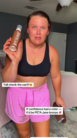 #creatorsearchinsights PETA Jane Tanning Mousse gives you that flawless, sun-kissed glow without the orange streaks or weird smell. Created by Dancing with the Stars pro Peta Murgatroyd, this self-tan line delivers a smooth, natural bronze that dries fast and fades evenly — no patchy mess, no drama. Perfect for busy moms, beauty lovers, and anyone who wants to glow year-round without baking in the sun. #PETAJaneTan 		#BronzedNotBothered 	#SunKissedGlow 		#tiktokshopcreatorpicks  	