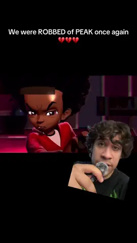 WB ROBBED US OF PEAK ONCE AGAIN!!! Boondocks reboot had a very spiderverse inspired animation that would’ve honestly fit perfectly and once again Warner Bros cancelled peak. Why bro?? #theboondocks #boondocks #wb #animation #cancelled 