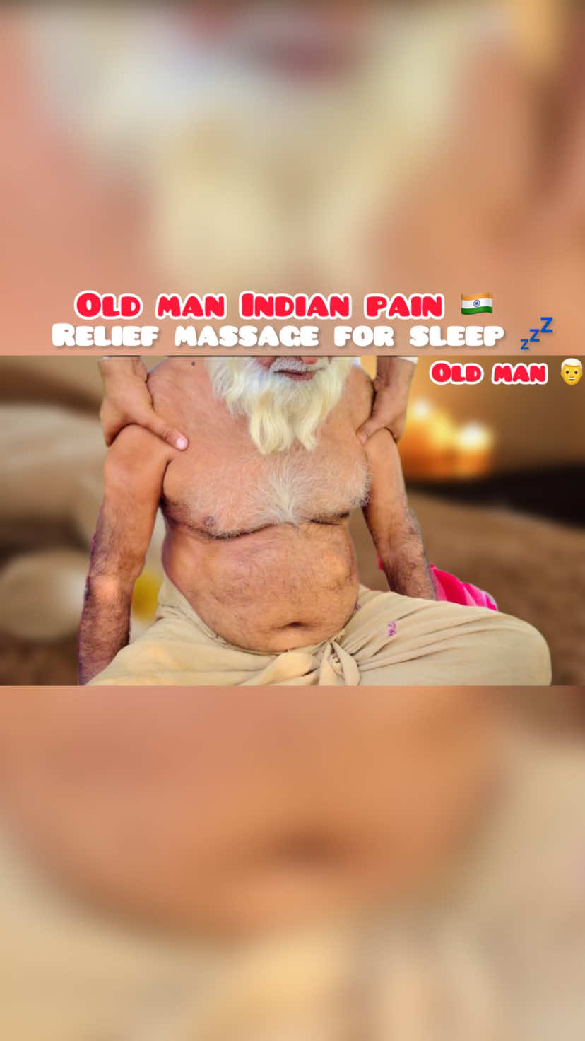 [Part 174] Full Video On YouTube Channel! #asmrmassage #asmroldmassage #indianpainreliefmassage #backmassage #fyp 