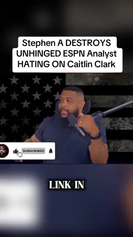 Stephen A DESTROYS UNHINGED ESPN Analyst HATING ON Caitlin Clark #stephenasmith #espn #caitlinclark #fyp 