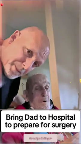 Praying everything going alright #grandpa #father #fatherandson #dementia #grandfather 