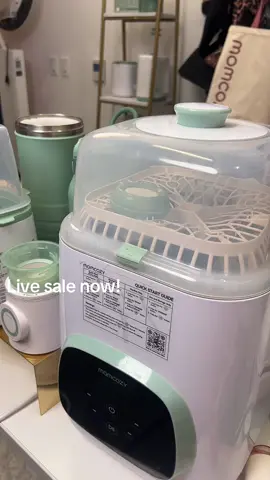 Grab our legendary bottle washer on flash sale today and get exclusive bundles from #MomCozy  🍼 #livesale #MomsofTikTok #momsupportingmoms #flashsales  