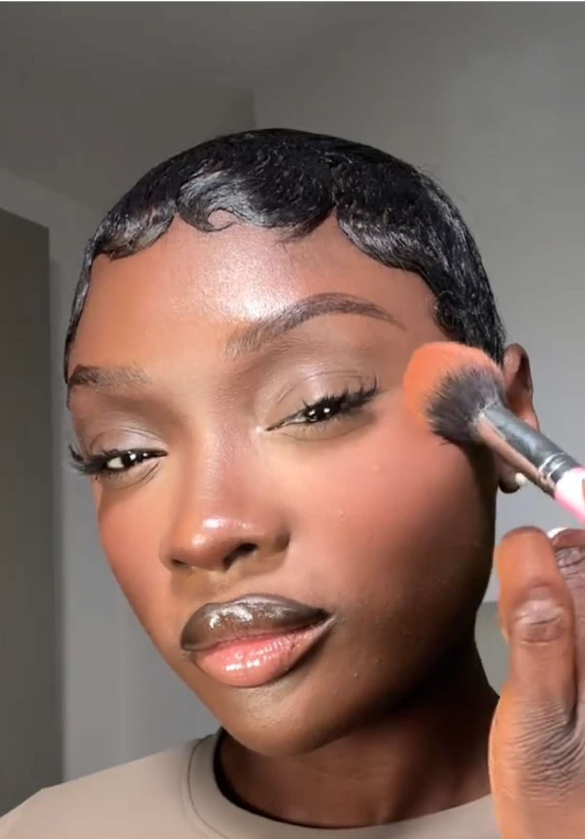 obsession by @NARS Cosmetics is actually my new obsession, you need it #blush #blushblindness #orangeblush #blackgirlmakeup 