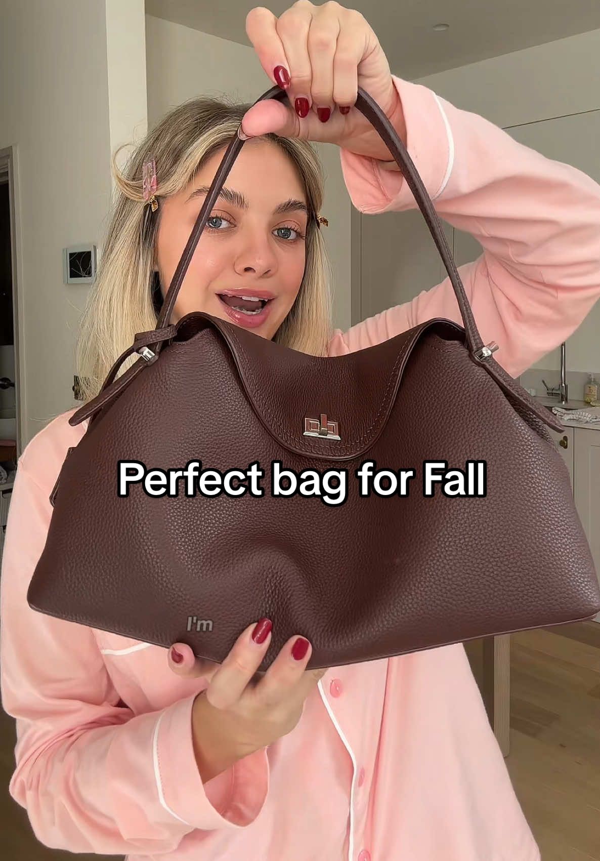 No like I’m obsessed 🤎 @Bob Ore Blue Collection  #boborebluecollection #brownleatherbag #falltrends #leatherhandbag 