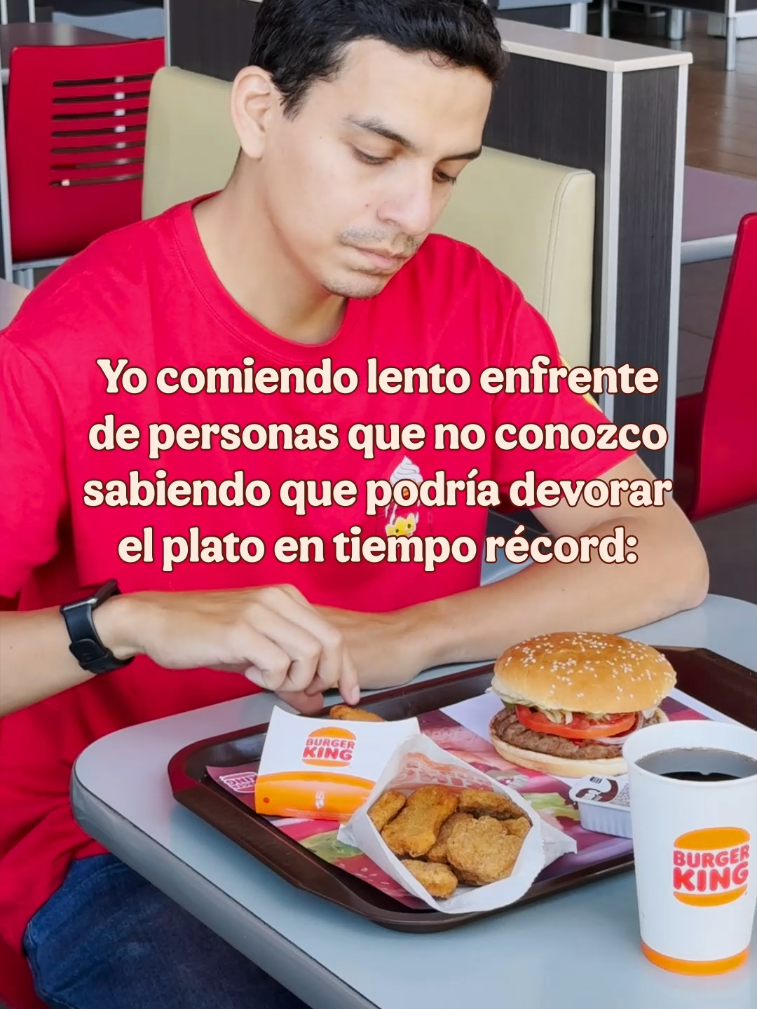 Es que si no estoy en confianza, no puedo ser yo mism@… 👉👈 #fyp #BurgerKing #ATuManera #Humor