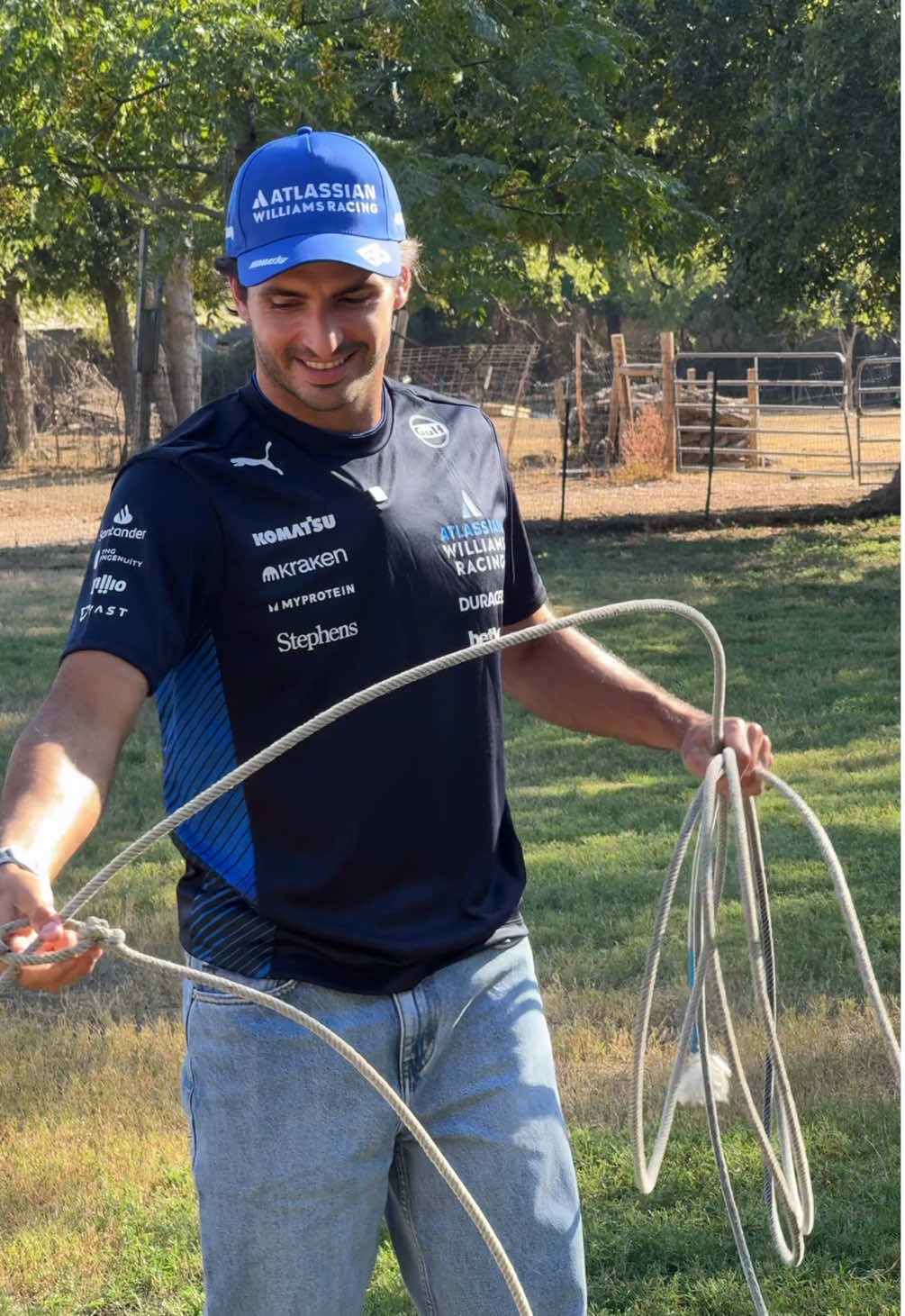 That's our cowboy 🤠 #f1 #f1tiktok #carlossainz 