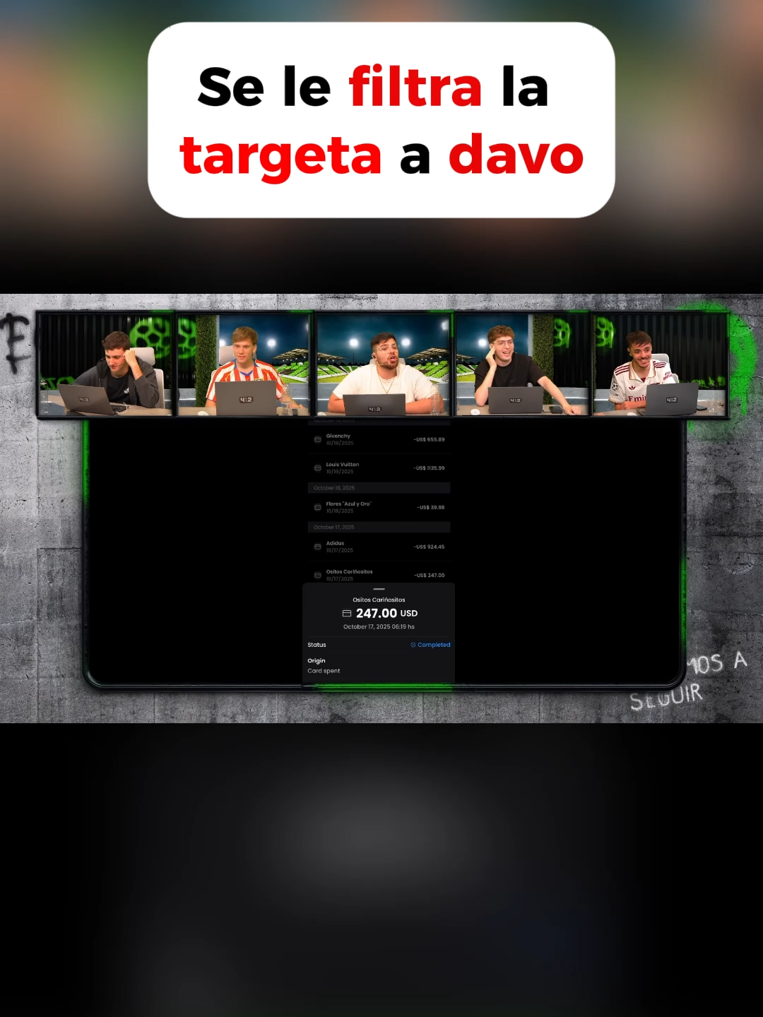 Que compras davo! #kickargentina #memestiktok #streamerclips #tendencia #foryoupage #davo #lacobra #412 #benito #laagusneta #fyp #paratí #streamer #teodelia