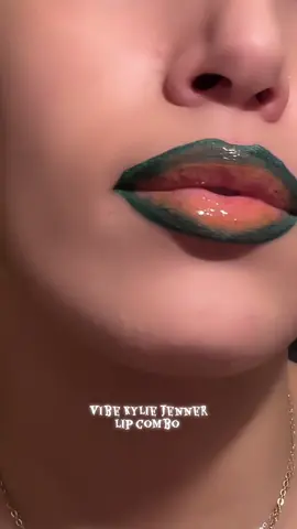 vibe @Kylie Jenner 💚 #makeup #lipcombo #overline #tutorial 