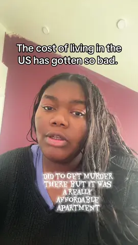 Cost of living is so bad. Rents are high! Groceries are high. People are barely surviving #fypシ #trending #BlackTikTok #rent 