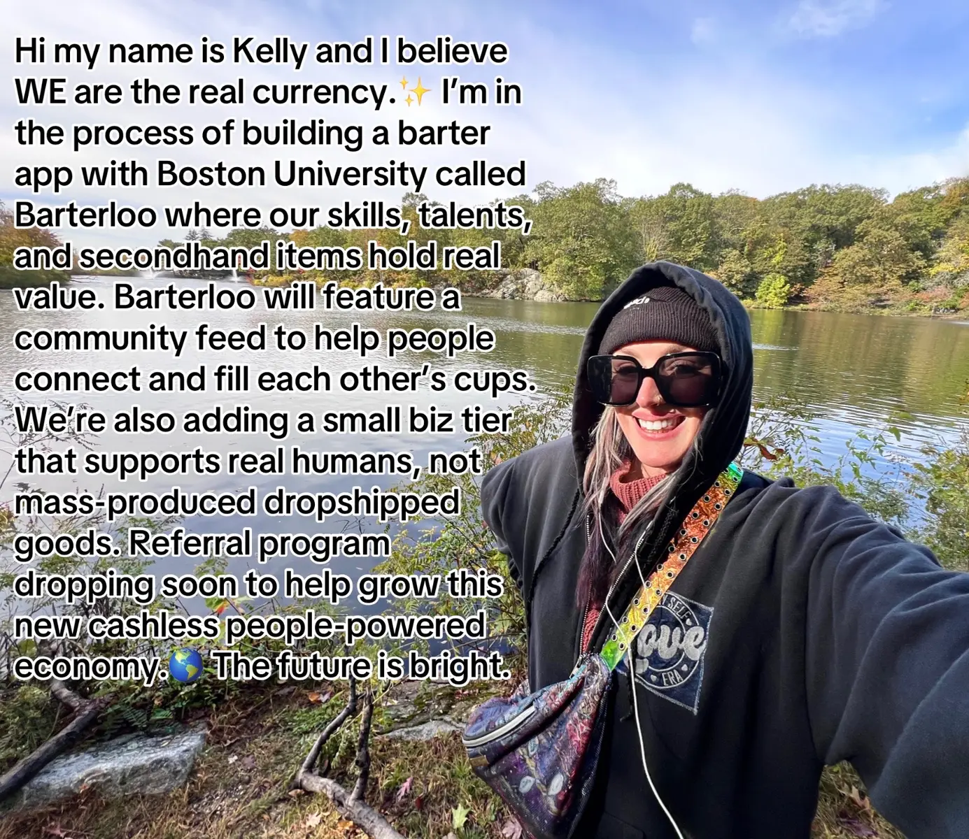 I’ve always dreamed of this. 🌍 Growing up with not much money, I used to think worth came from what you owned. But the truth is, we’ve been the currency all along. Our skills, creativity, and secondhand goods hold real value. I’m so grateful that Boston University believes in this vision and is helping bring Barterloo to life. 💫 The app will go live in January, and we’ll need early members to help seed the community. This new economy only works when people show up for each other. The referral program drops soon, where you can earn cash by inviting others to join. Since Barterloo will stay community-owned and ad-free, a small monthly subscription helps keep it in our hands. Follow @Barterloo_official for updates and sneak peeks as we build. What would you love to barter to free up your cash flow? ♻️ #Barterloo #bartertok #CommunityEconomy #CircularLiving #SustainableFuture 