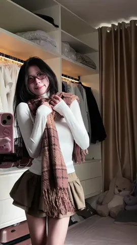 Gió mua về r, nu có thể k có chứ áo giữ nhiệt bắt buộc phại có 1 emm #xh #fyp #outfitideas #dailyoutfits #OOTD 