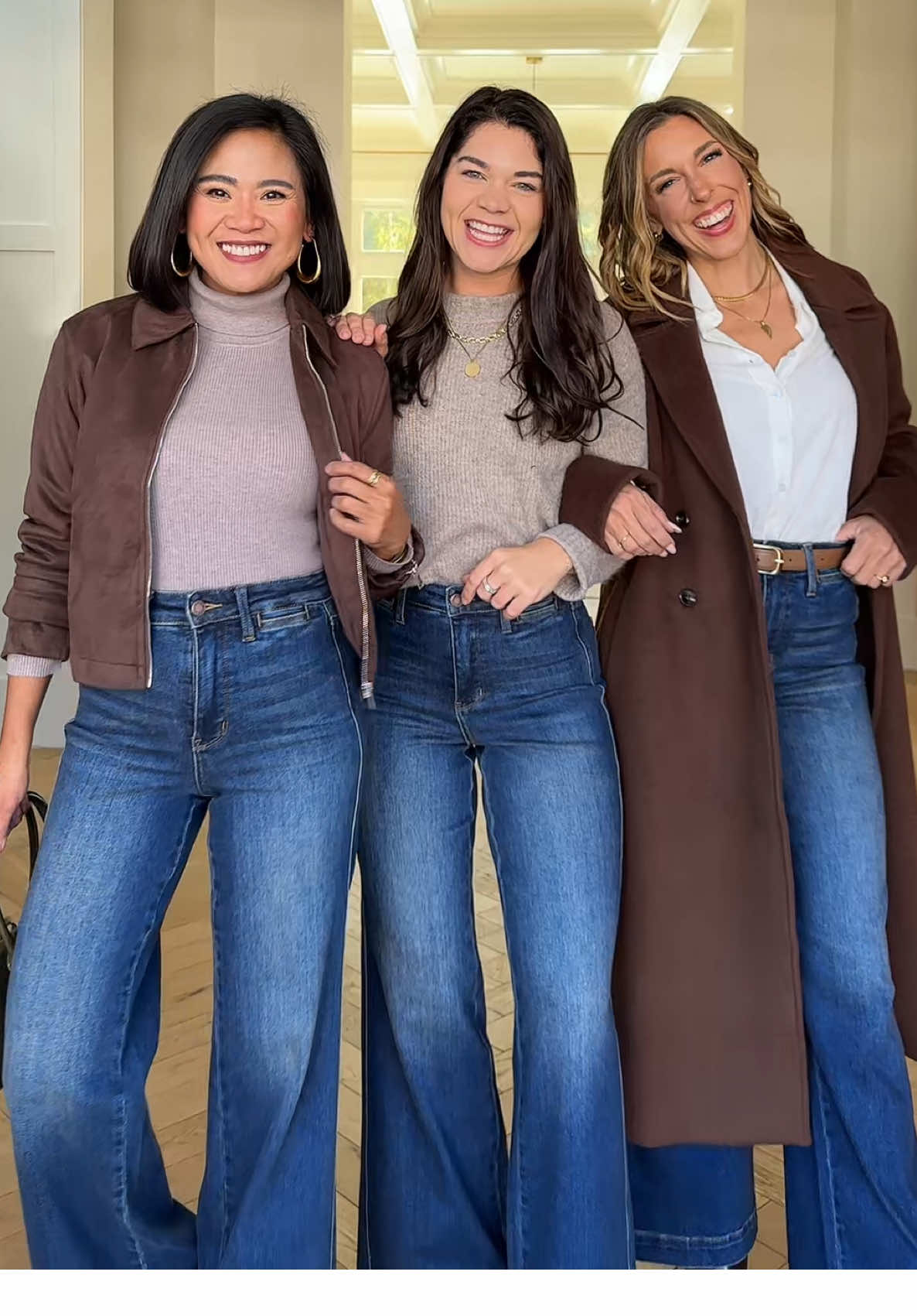 the most flattering wide leg Judy Blue jeans 