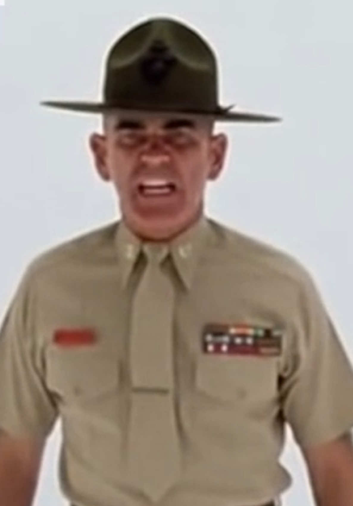 Lee Ermey doesn’t care. He said FAN!  #ai #rleeermey 