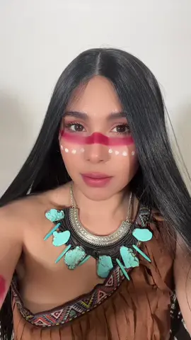 #pocahontas #halloween #makeup #princess 