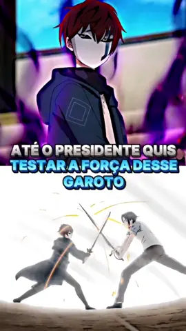 até o presidente quis testar a força desse garoto #anime #otaku 