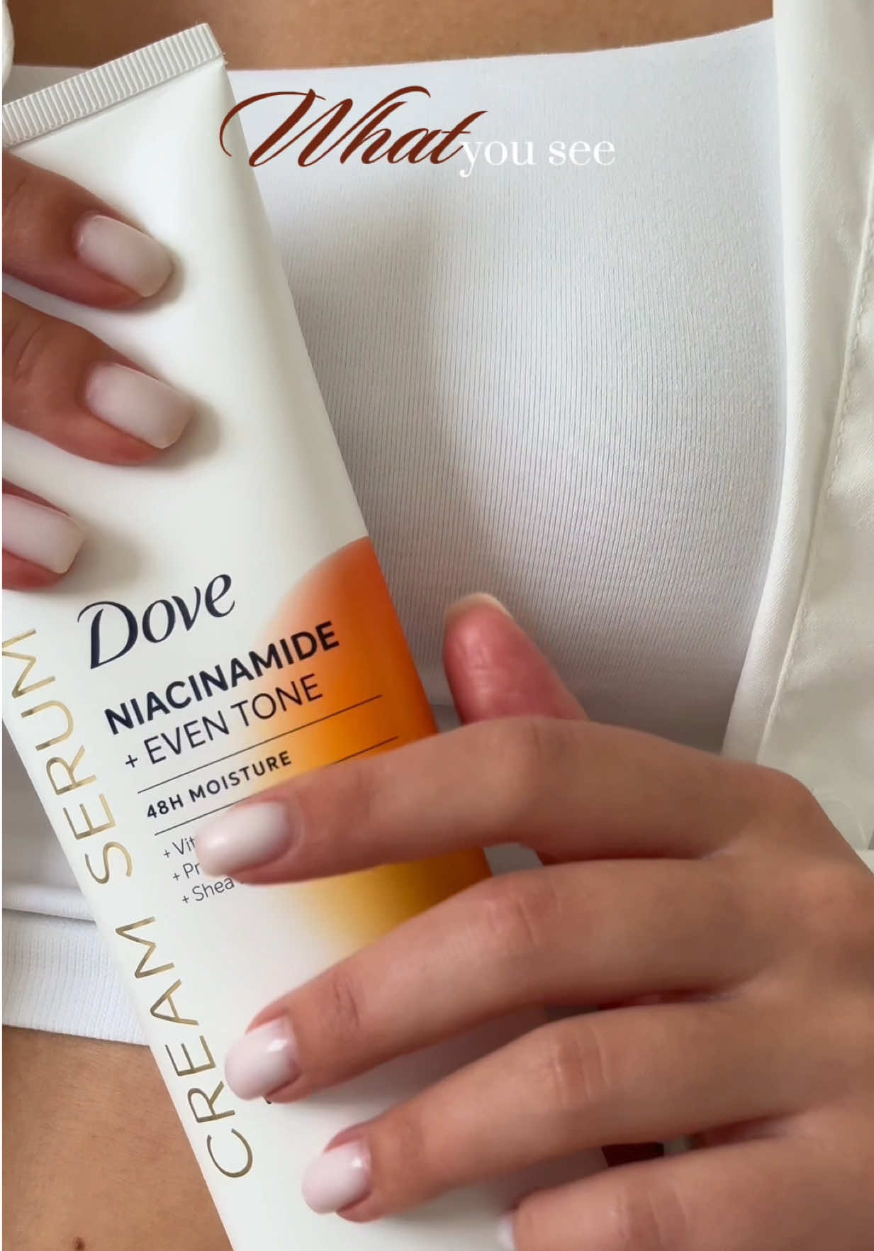 How I create aesthetic UGC videos ✨ Save this for inspo! And by the way, this video was made using the beautiful Dove Cream Serum with Niacinamide + Even Tone — a new launch that helps visibly reduce dark spots while keeping your skin deeply hydrated and glowing. 🤍 @Dove Beauty & Personal Care  #dove #ugc #behindthescenes #skincare #ugcexample 