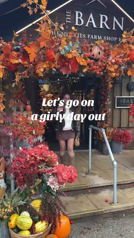 I love autumn 🍂🤎 #holliesfarmshop #manchester #girlieday #girls @Hollies Farm Cheshire #autumn 