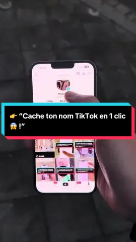 👉 “Cache ton nom TikTok en 1 clic 😱 !” #TikTokTrucs #AstuceTikTok #SecretTikTok #TikTokTips #RaoufLifestyle