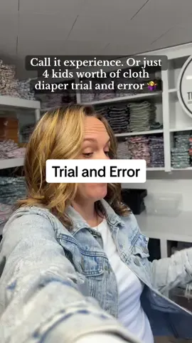 When you’ve tested every diaper under the sun 🌞 and still choose cloth — yeah, you can trust me on this one. #clothdiapers #momlife #clothdiapertiktok #reusablebaby #clothdiapermama 