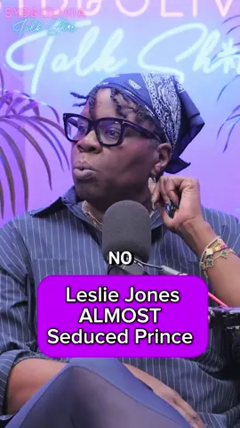 Leslie Jones didn’t seduce Prince, but it’s a great story regardless!! 💜 New episode of Syd & Olivia Talk Sh*t with the legend Leslie Jones out now wherever you get your podcasts! #lesliejones #prince 