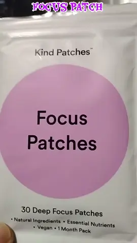 Hit the link ‼️✅ #patches #tiktokmademebuyit #tiktokshop #focus #paidpartner 