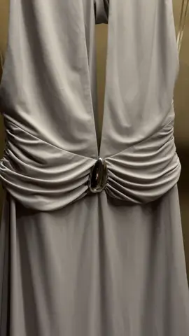 meet our Paloma dress in the prettiest grey 🩶 #fyp #viral #timeless #dresses #chicstyle 