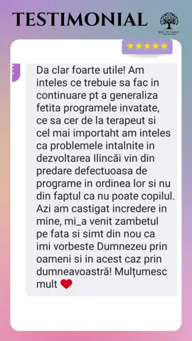 👶 Vezi ce spun părinții care au folosit programul START și cum copiii lor au progresat real. 💬 Link program START în comentarii! #RiseUpFamily #ProgramSTART #FeedbackParinti #DezvoltareaCopilului #ParentingConstient