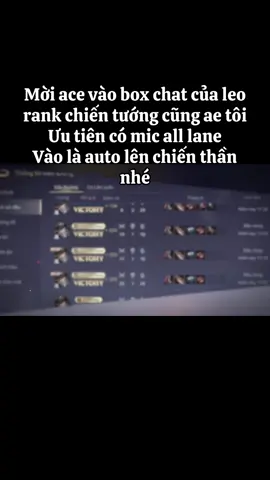 Ae chỉ cần cmt vào box leo rank cứ để mình lo#aov #viral #xuhuong 