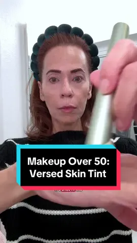 This skin tint by @Versed Skin is perfect for dry mature skin like mine. #makeupover50 #matureskinmakeup #skintint #matureskin #creatorsearchinsights 