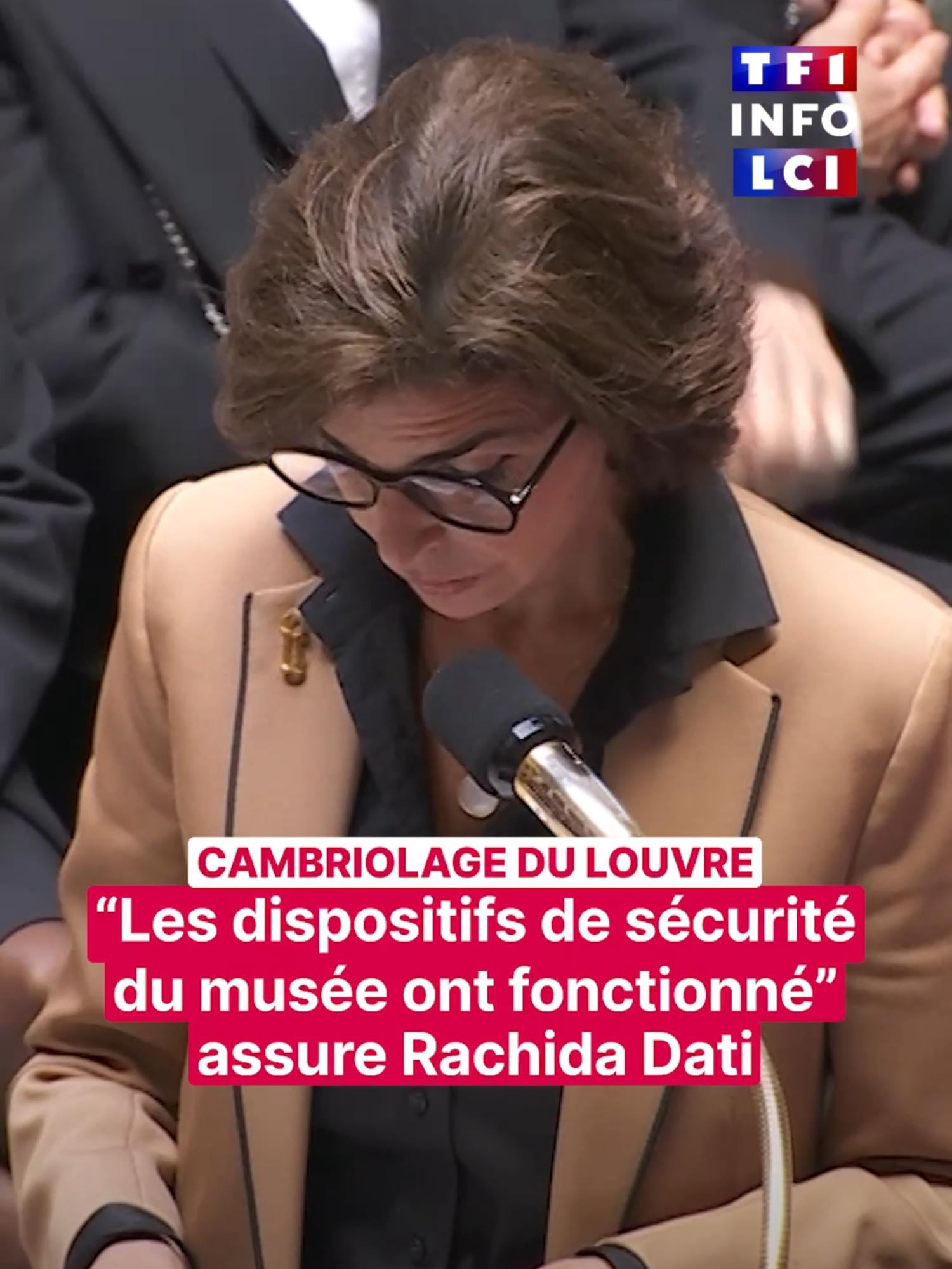 Interpellée à l'Assemblée nationale par le député Horizons Jérémie Patrier-Leitus lors des questions au gouvernement sur le cambriolage au musée du Louvre, la ministre de la Culture, Rachida Dati, a assuré que les dispositifs de sécurité du musée 