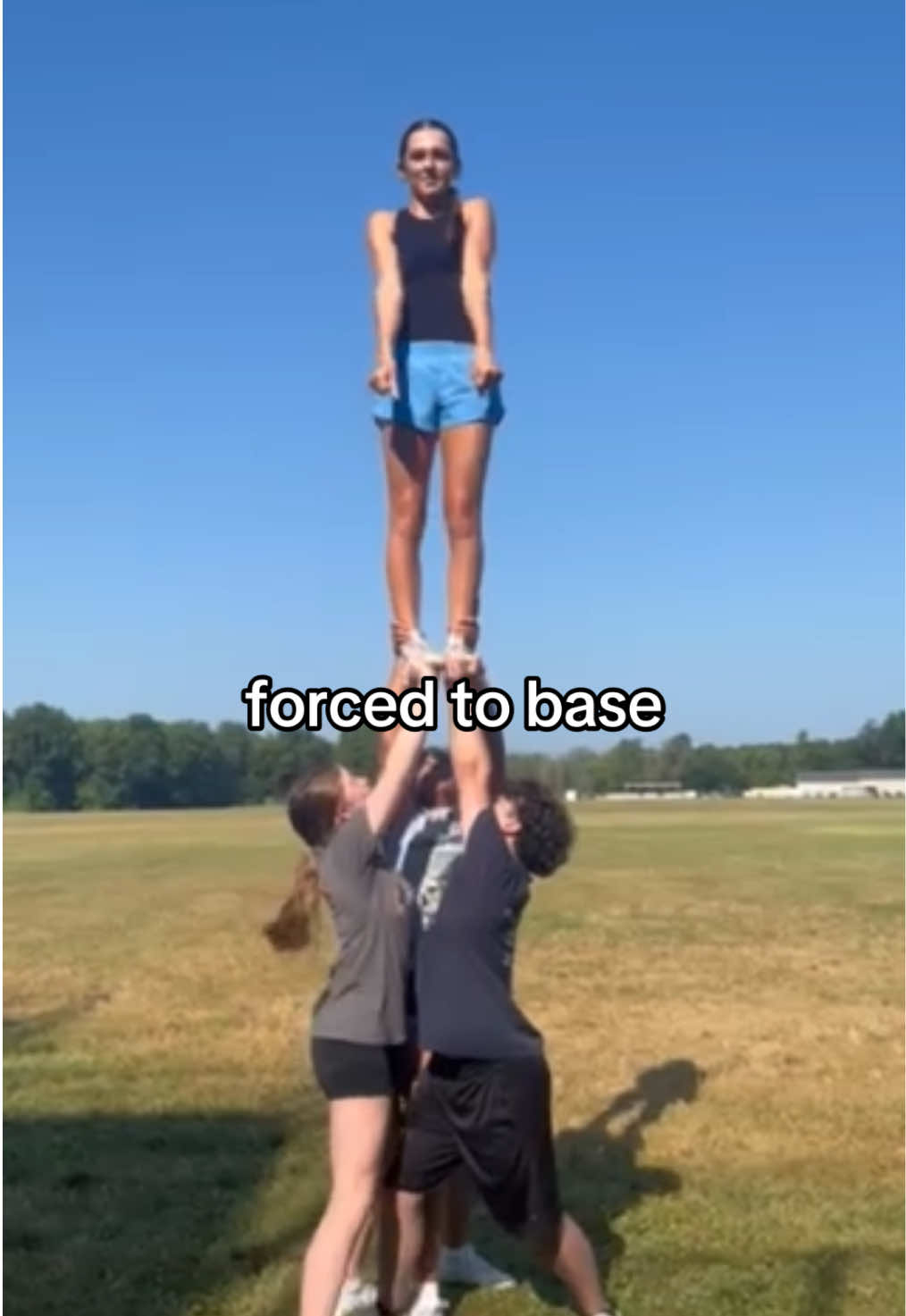 if only I were taller I hate being a base #fyp #cheerleading #football #fnl 