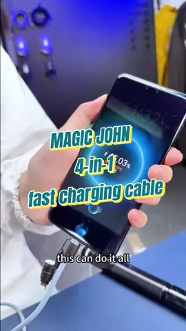 Durable, affordable, and powerful—this cable can last you ten years. #MAGICJOHN #losangeles #foryoupage❤️❤️ #chargingcable 