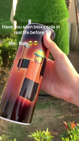 Bloxy cola tumber available in my shop man, it’s cost 7 ticket 😂😂 #roblox #bloxycola #bloxy #tumbler #nostalgia 